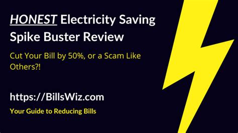 electricity saving spike buster scam